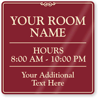Custom Add Your Room Name Sign
