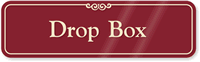 Drop Box Sign