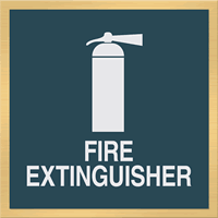 Fire Extinguisher, with Graphic