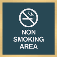 Non Smoking Area, with Graphic