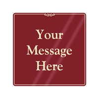 Custom ShowCase™ Sign
