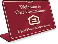 Welcome To Our Community Sign