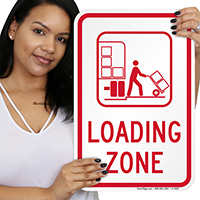 Loading Zone Signs (With Graphic)