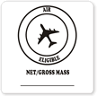 Air Eligible Net/Gross Mass
