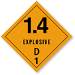 Explosive Label
