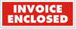 Invoice Enclosed Label