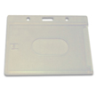 Horizontal Plastic Card Holder