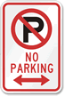 No Parking Sign