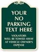 Custom Tow Away SignatureSign™