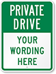 Custom Private Driveway Sign