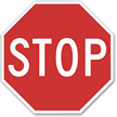 24 in. x 24 in. Diamond Grade Reflective STOP Sign