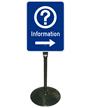 Information Sign (with Symbol) & Post Kit