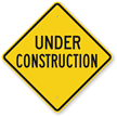 Under Construction Church Sign