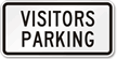 VISITOR ENTRANCE VISITOR ENTRANCE Sign