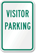 VISITOR PARKING Sign