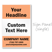 Add Headline Text BigBoss Portable Custom Sidewalk Sign