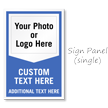 Add Photo or Logo BigBoss Portable Custom Sidewalk Sign