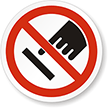 ISO P010 - Do Not Touch