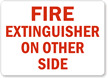 Fire Extinguisher On Other Side