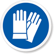 ISO M009 - Wear Safety Gloves