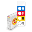 RTK Color Bar Labels, Vertical