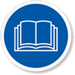 ISO 3864-2 Refer Operator'S Manual Label