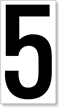 Placard Numbers