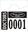 Plastic ToughTags™ Parking Permits, Mini