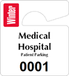 Plastic ToughTags™ Parking Permits, Mini
