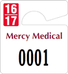 Plastic ToughTags™ Parking Permits, Mini