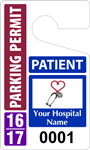 Plastic ToughTags™ for Patient Parking Permits