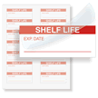 Shelf Life: Exp Date - Red