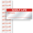 Shelf Life: Exp Date - Red