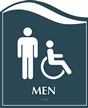 Pacific - Men Restroom Sign