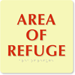 Area of Refuge Sign