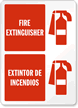 Fire Extinguisher Sign