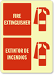 Fire Extinguisher (with graphic) (Bilingual)