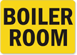 Boiler Room Sign