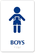 Boys Restroom Sign