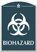 Biohazard, with Graphic and Braille