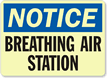 Notice: Breathing Air Station
