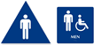 Accessible Pictogram Men Sign
