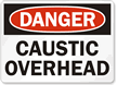 Danger: Caustic Overhead