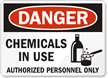 Danger: Authorized Personnel Only Sign