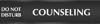 Counseling - Do Not Disturb/Open Slider Sign