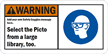 Add your own Safety Goggles message Sign