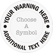 Custom Circle SlipSafe™ Floor Warning Sign