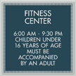 Optik Common Room Sign, 13.625 in. x 13.625 in.