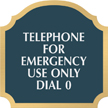 Florence General Information Sign, 7.875 in. x 7.875 in.