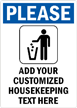 Please:ADD YOUR CUSTOMIZED HOUSEKEEPING TEXT HERE